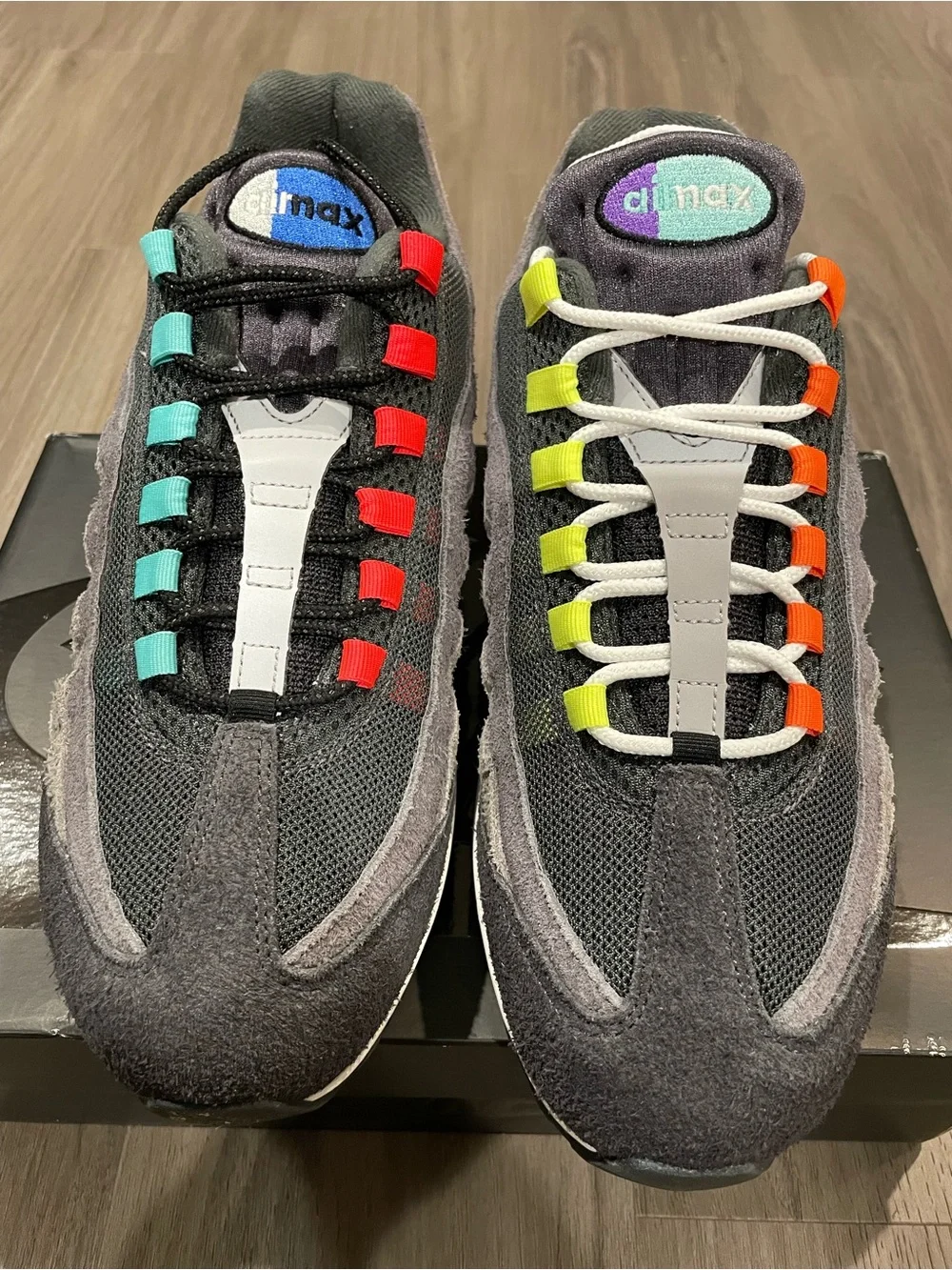 New Nike Air Max 95 Big Bubble Premium OG ‘Greedy/What The 2026’ Retro — Size 11 - Picture 3 of 10